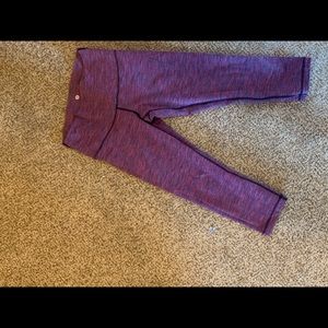 Lulu lemon crop leggings